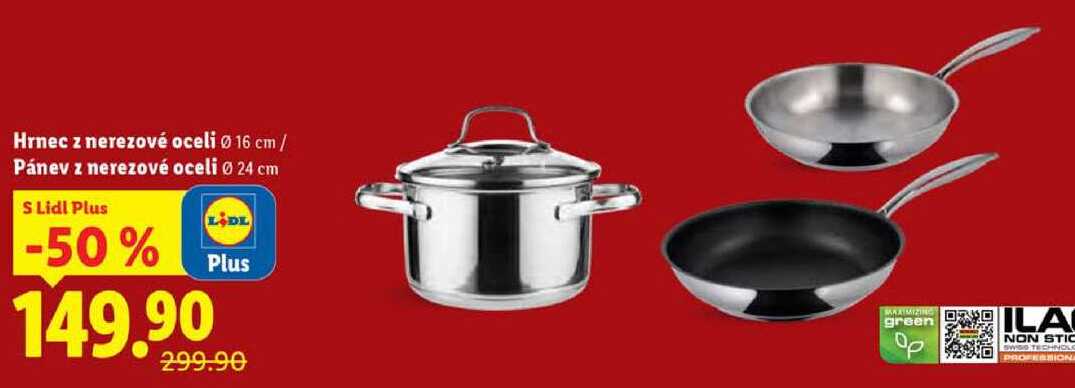 Hrnec z nerezové oceli/Pánev z nerezové oceli