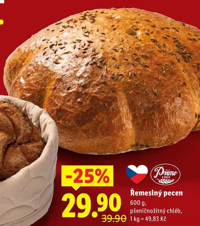 Řemeslný pecen, 600 g