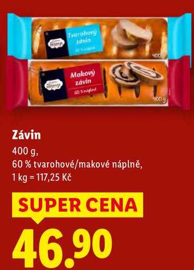 Závin, 400 g
