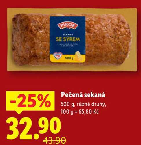 Pečená sekaná, 500 g