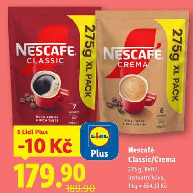 Nescafé Classic/Crema, 275 g