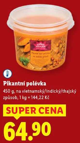 Pikantní polévka, 450 g