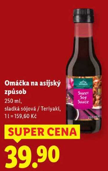 Omáčka na asijský způsob, 250 ml