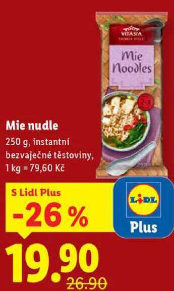 Mie nudle, 250 g