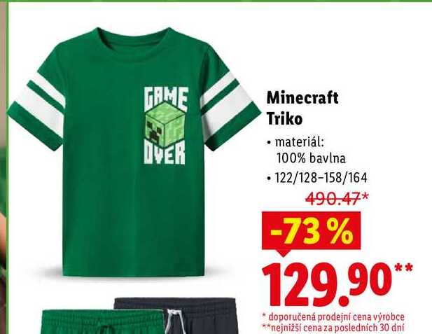Minecraft Triko