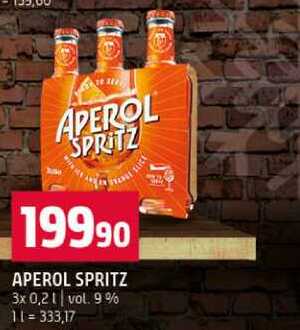 APEROL SPRITZ 3x0,2 l
