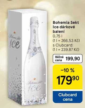 Bohemia Sekt Ice dárkové balení, 0,75 l