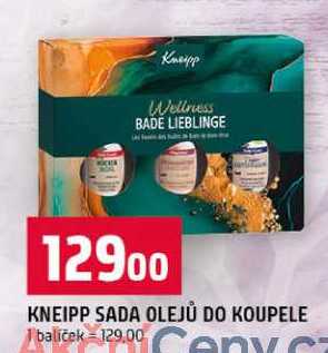 KNEIPP SADA OLEJŮ DO KOUPELE 1 balíček