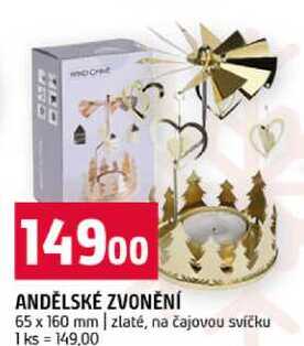 ANDĚLSKÉ ZVONĚNÍ 1 ks