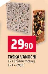 TAŠKA VÁNOČNÍ 1 ks