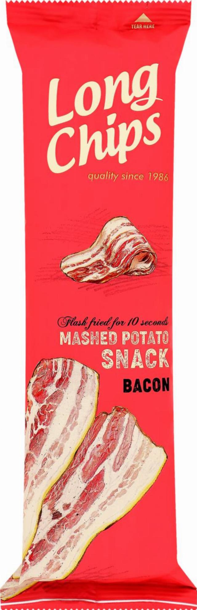 Long chips Bram.snack slanina