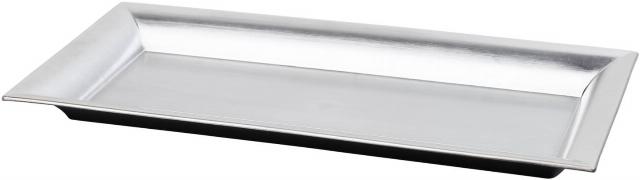 LIV & BO Dekorativní podnos stříbrný