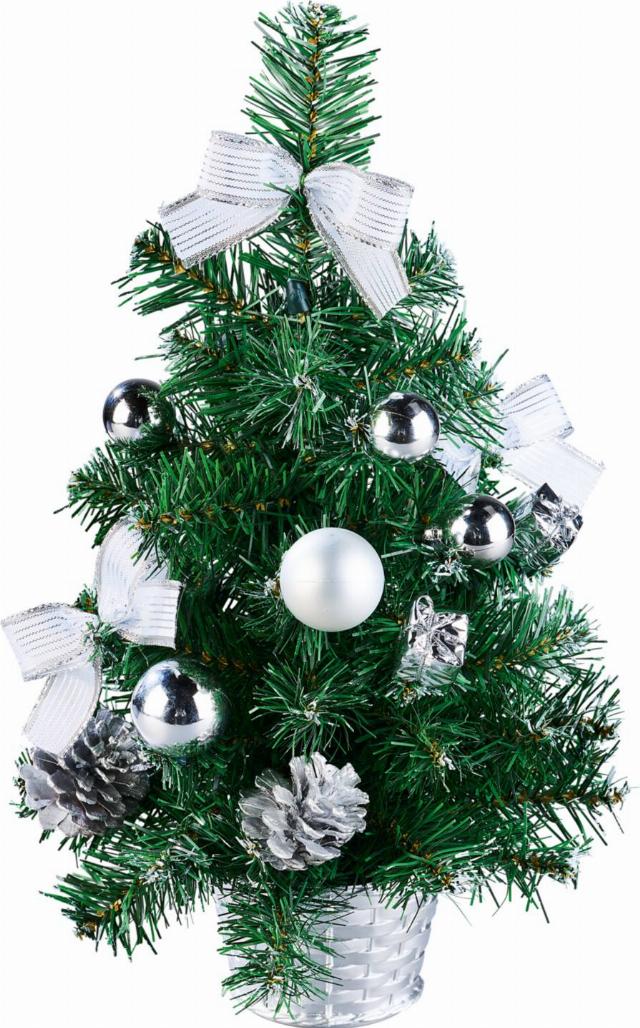 LIV & BO Vánoční mini stromeček stříbrný