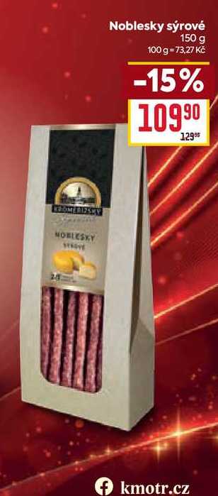 Noblesky sýrové 150 g