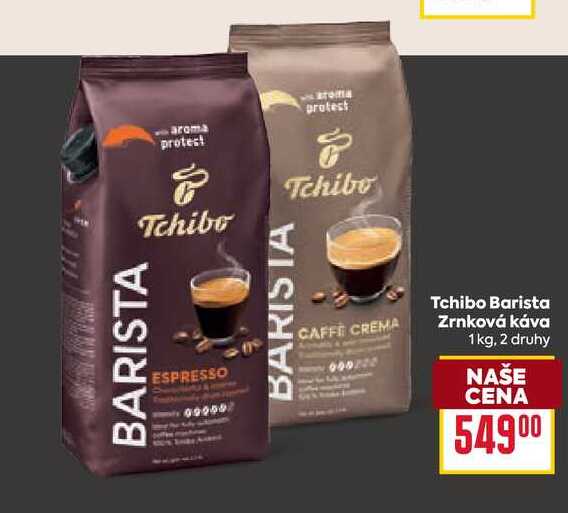 Tchibo Barista Zrnková káva 1 kg