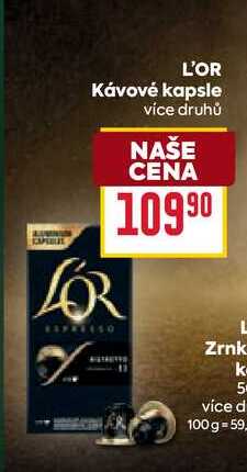 L'OR Kávové kapsle více druhů 