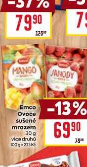 Emco Ovoce sušené mrazem 30 g