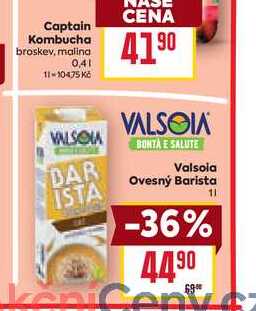 Valsola Ovesný Barista 1l