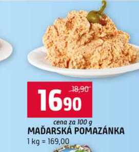 MAĎARSKÁ POMAZÁNKA 100g