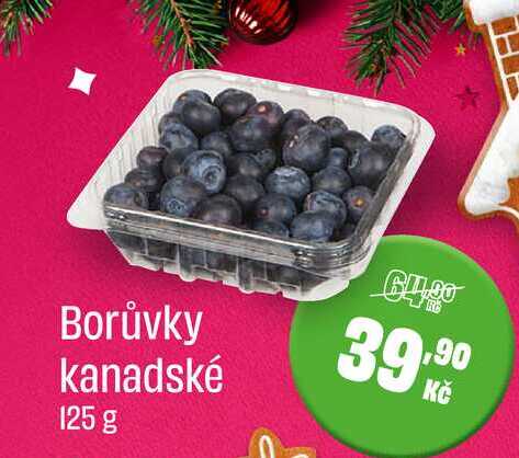 Borůvky kanadské 125 g