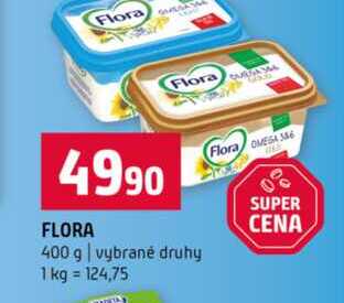 FLORA 400 g vybrané druhy