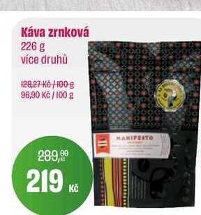 Káva zrnková 226 g