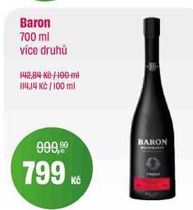 Baron 700 ml více druhů