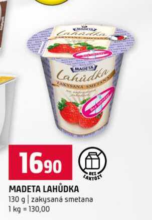 MADETA LAHŮDKA 130 g zakysaná smetana