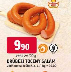 DRŮBEŽÍ TOČENÝ SALÁM 100g