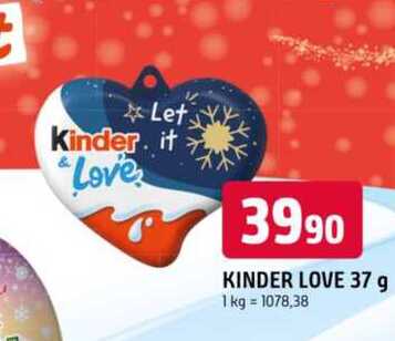 KINDER LOVE 37 g