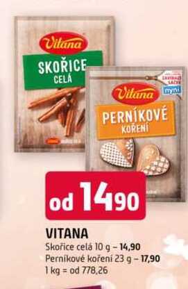 VITANA Skořice celá 10 g
