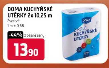 DOMA KUCHYŇSKÉ UTĚRKY 2x 10,25 m 2vrstvé 