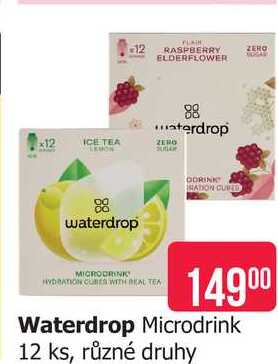 Waterdrop Microdrink 12 ks, různé druhy 