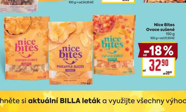 Nice Bites Ovoce sušené 150 g 