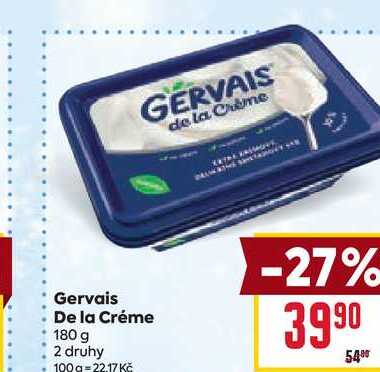 Gervais De la Créme 180 g