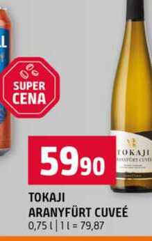 TOKAJI ARANYFÜRT CUVEÉ 0,75l