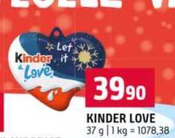 KINDER LOVE 37 g