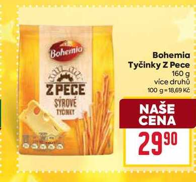 Bohemia Tyčinky Z Pece 160 g 
