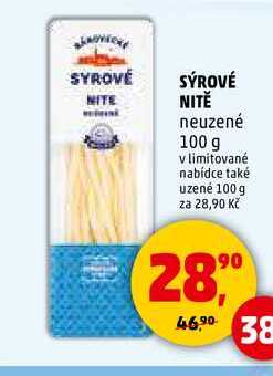 SÝROVÉ NITĚ neuzené, 100 g
