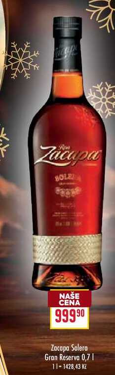 Zacapa Solera Gran Reserva 0,7l