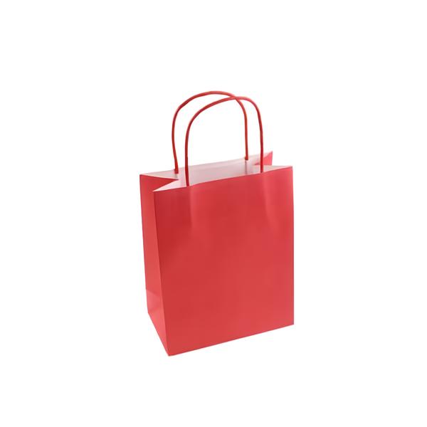 Niteola Taška papírová dárková 18x23cm, červená