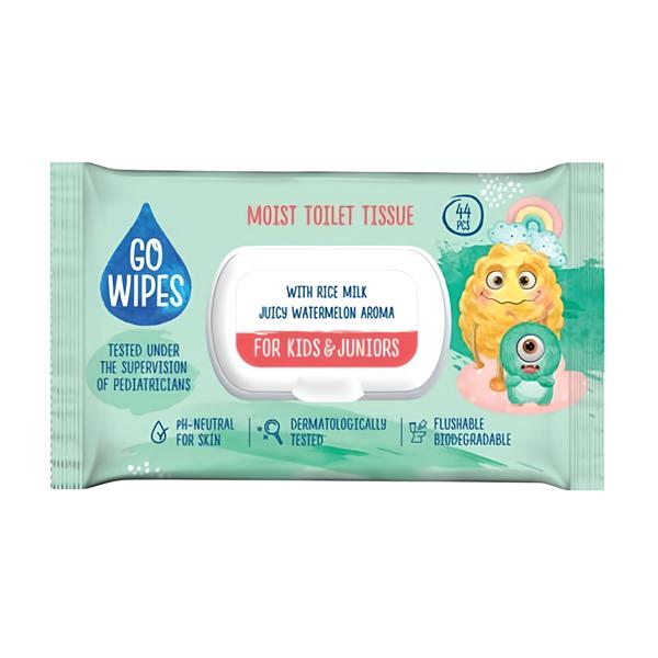 GoWipes Vlhčený toaletní papír pro děti a juniory