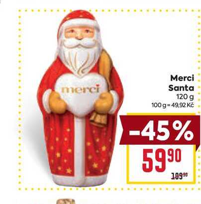 Merci Santa 120 g