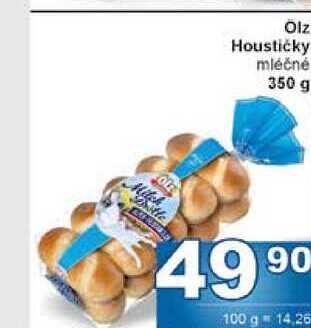 Olz Houstičky mléčné 350 g 