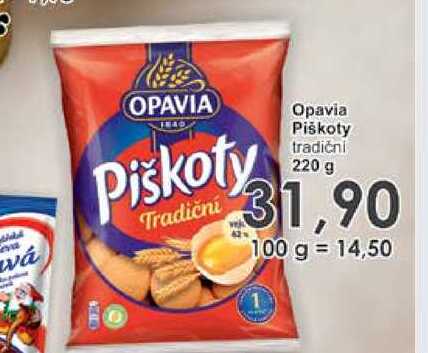 Opavia Piškoty tradiční 220g