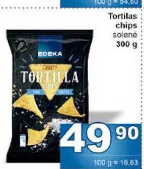 Tortilas chips solené 300 g