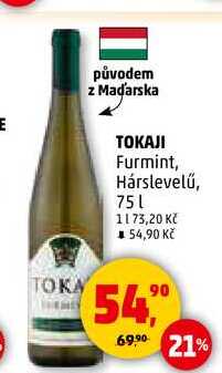 TOKAJI, 0,75 l