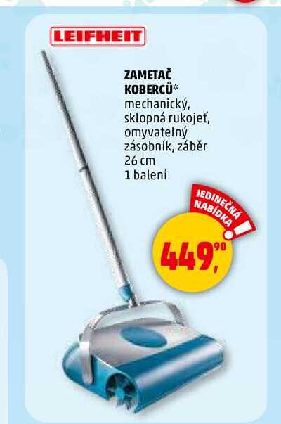LEIFHEIT ZAMETAČ KOBERCŮ, 1 balení 