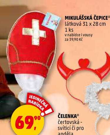 MIKULÁŠSKÁ ČEPICE, 1 ks