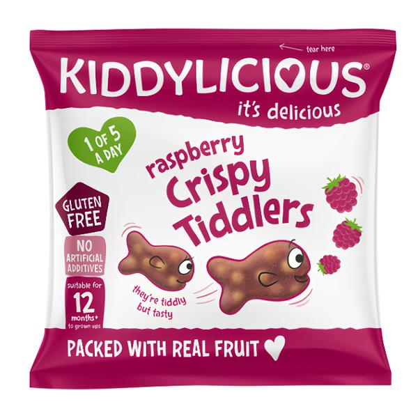 Kiddylicious Rybičky křupavé malinové